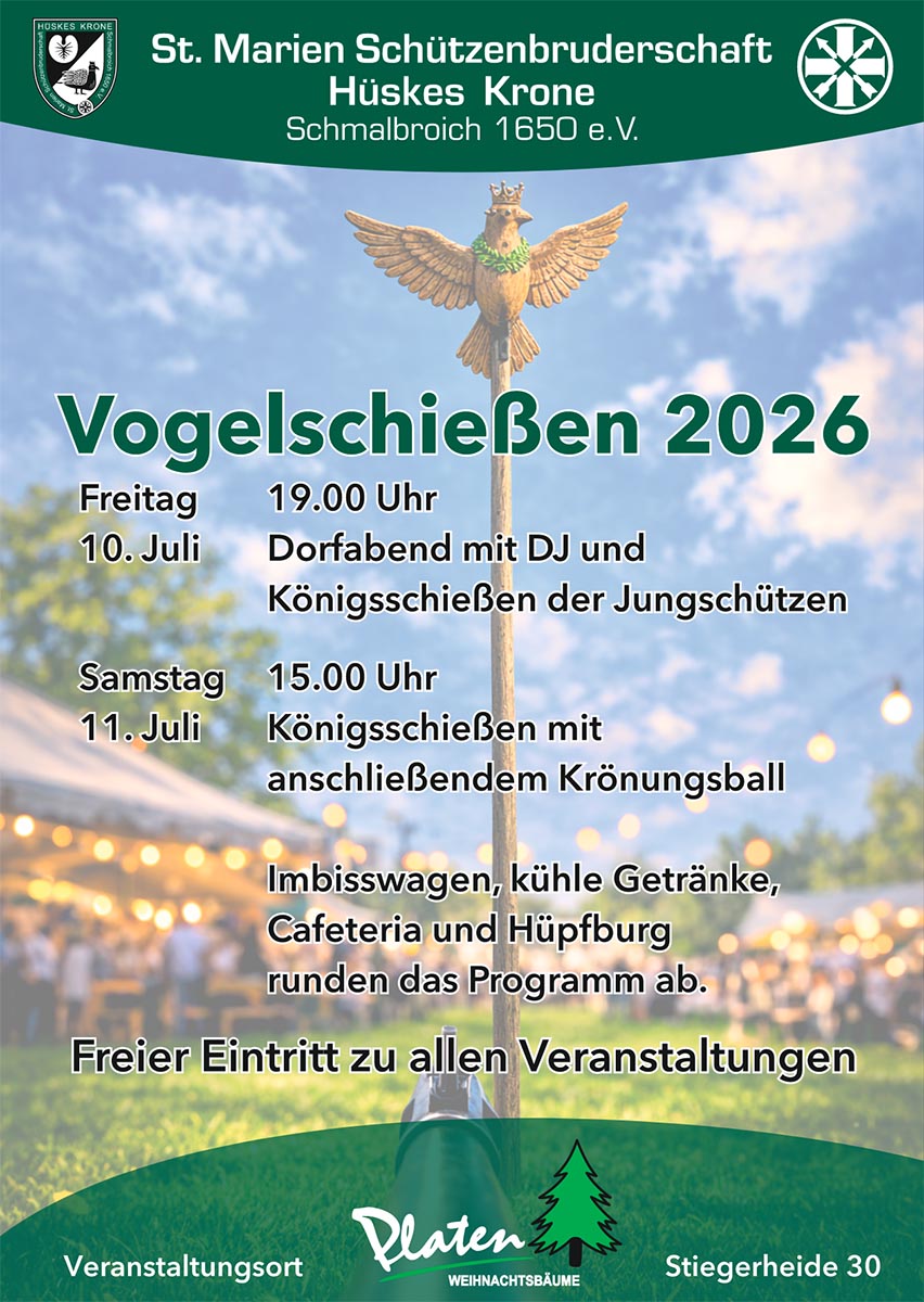 Vogelschießen 2026